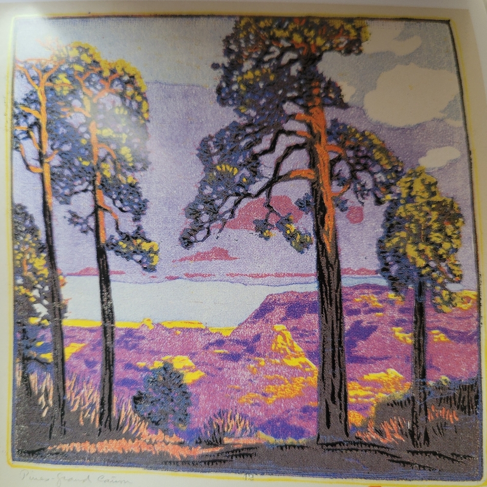 Gustave Baumann Postcard Book ~ Woodblock Prints 30 Postcards ~ Landscape Art - Picture 13 of 16
